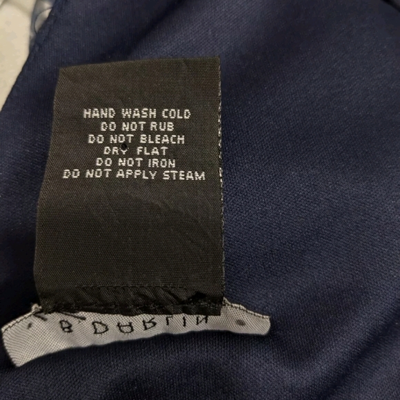 NWT B. Darlin Fit Flare Mini Dress 5 / 6 Chiffon Skirt Area Tie Waist - Picture 5 of 14